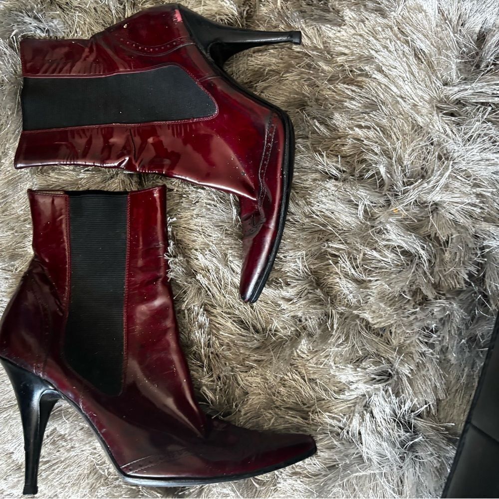 Dolce Gabbana Anguilla pointy heels stiletto booties stretch boots ankle shoes